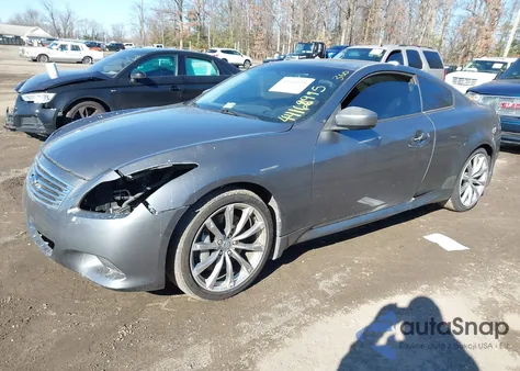 2010 Infiniti G37 Journey z USA, uszkodzony, nr VIN JN1CV6EK5AM100846